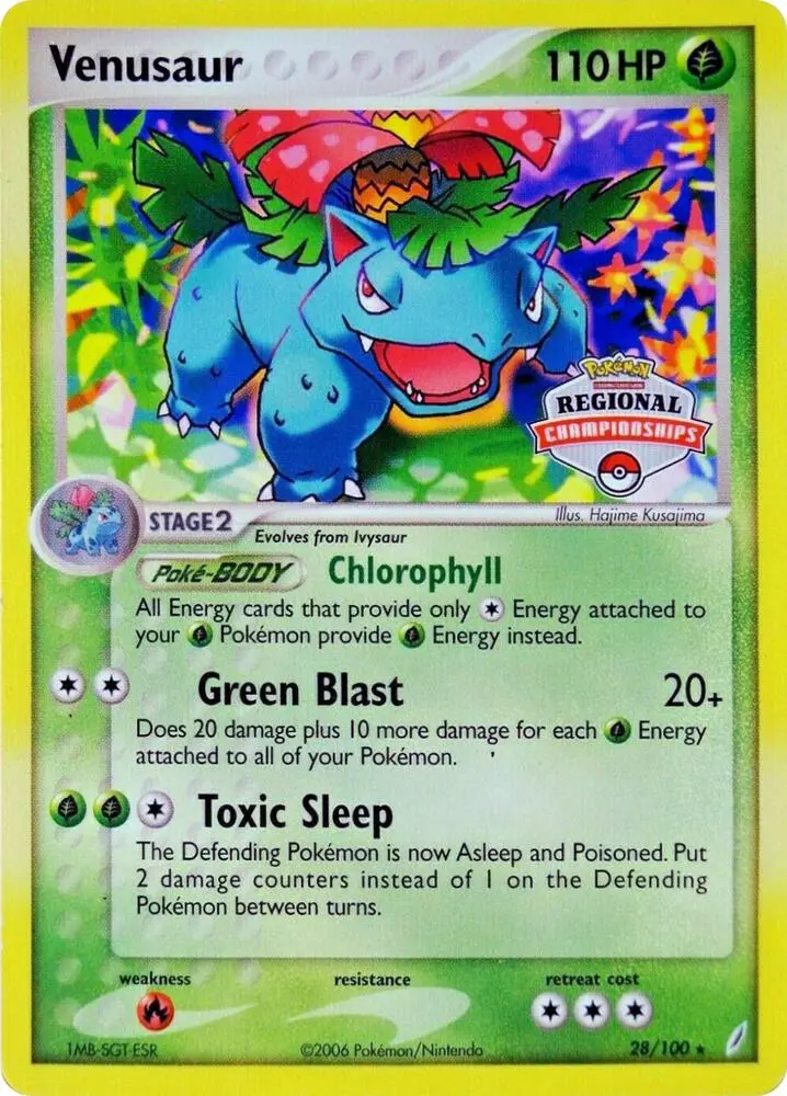Venusaur, League & Championship Cards 028/100