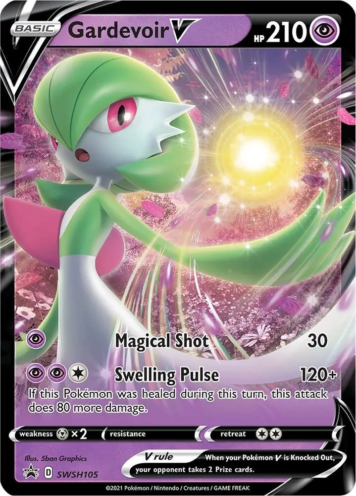 Gardevoir V, SWSH Black Star Promos SWSH105/307