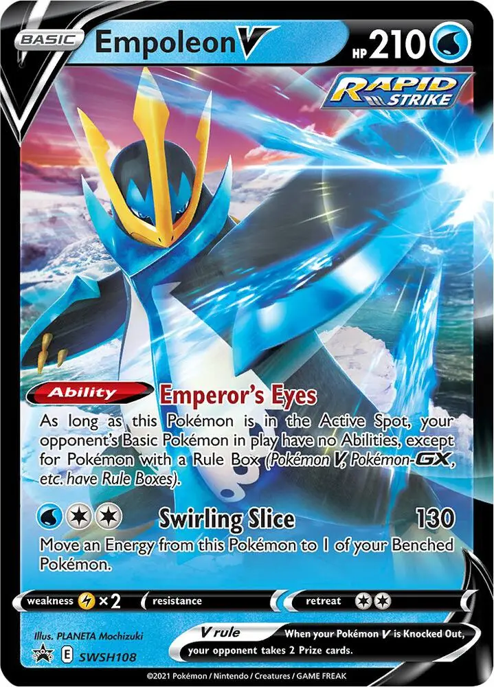 Empoleon V, SWSH Black Star Promos SWSH108/307