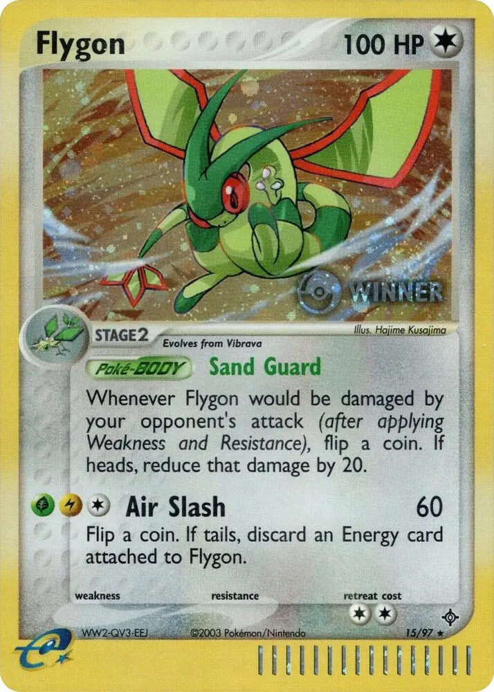 Flygon, League & Championship Cards 015/097