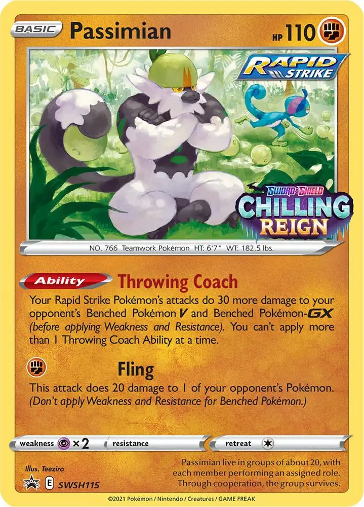 Passimian, SWSH Black Star Promos SWSH115/307