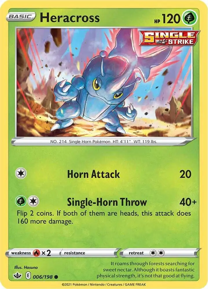 Heracross, Chilling Reign 6/198