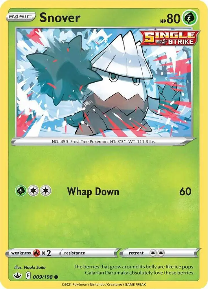 Snover, Chilling Reign 9/198