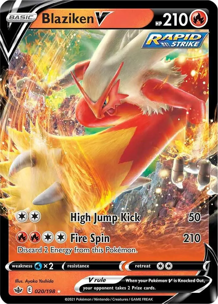 Blaziken V, Chilling Reign 20/198