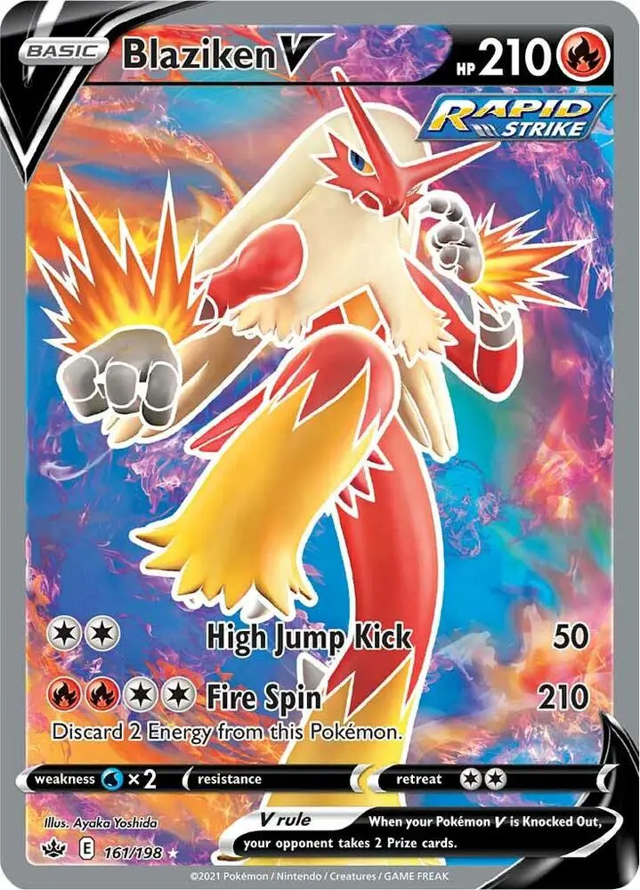 Blaziken V, Chilling Reign 161/198