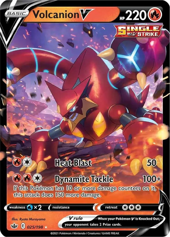 Volcanion V, Chilling Reign 25/198