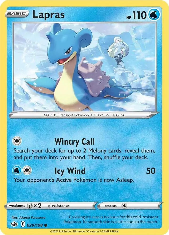 Lapras, Chilling Reign 29/198