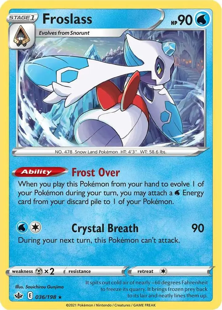 Froslass, Chilling Reign 36/198