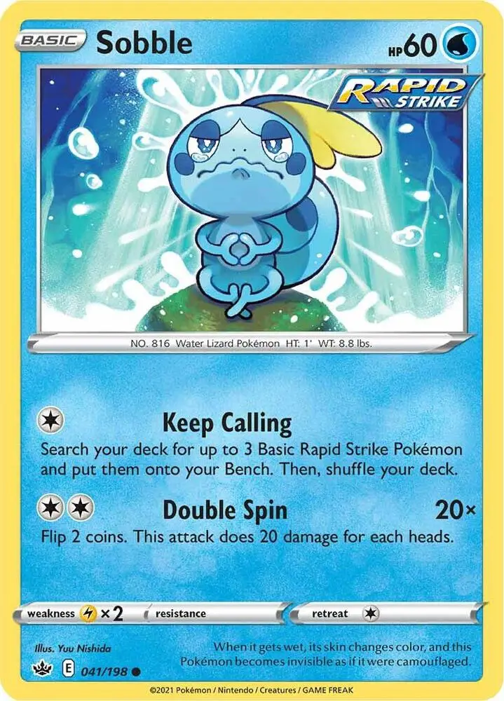 Sobble, Chilling Reign 41/198