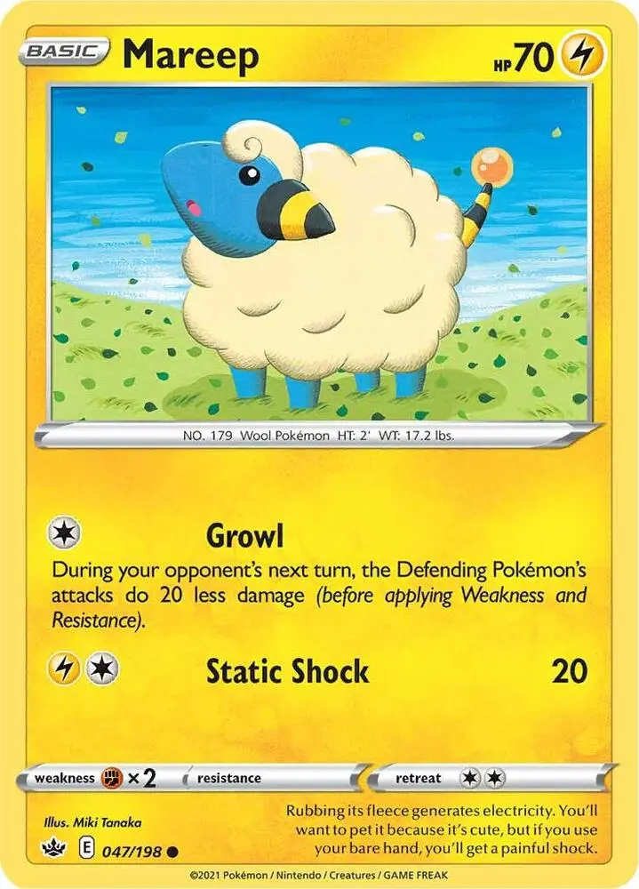 Mareep, Chilling Reign 47/198