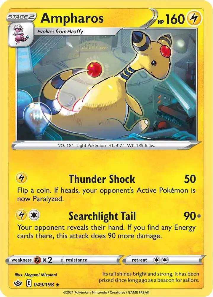 Ampharos, Chilling Reign 49/198