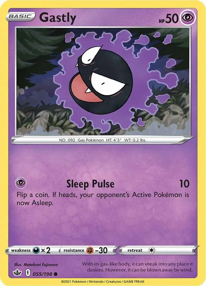 Gastly, Chilling Reign 55/198