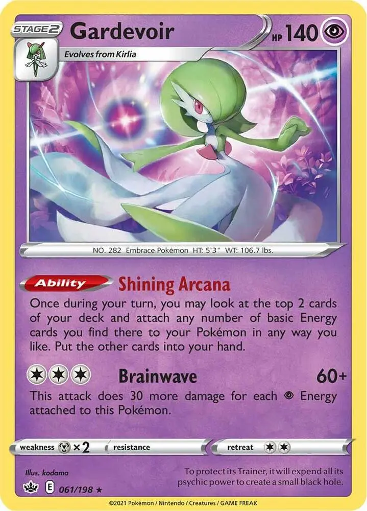 Gardevoir, Chilling Reign 61/198