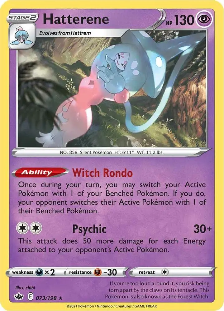 Hatterene, Chilling Reign 73/198