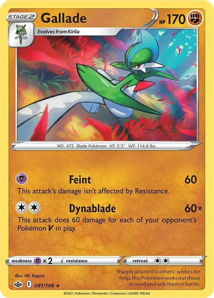 Gallade, Chilling Reign 81/198