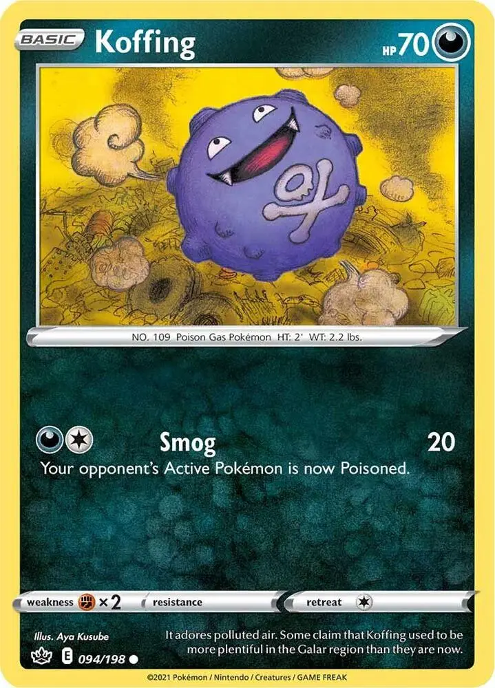 Koffing, Chilling Reign 94/198