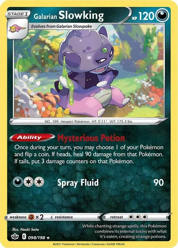 Galarian Slowking, Chilling Reign 98/198