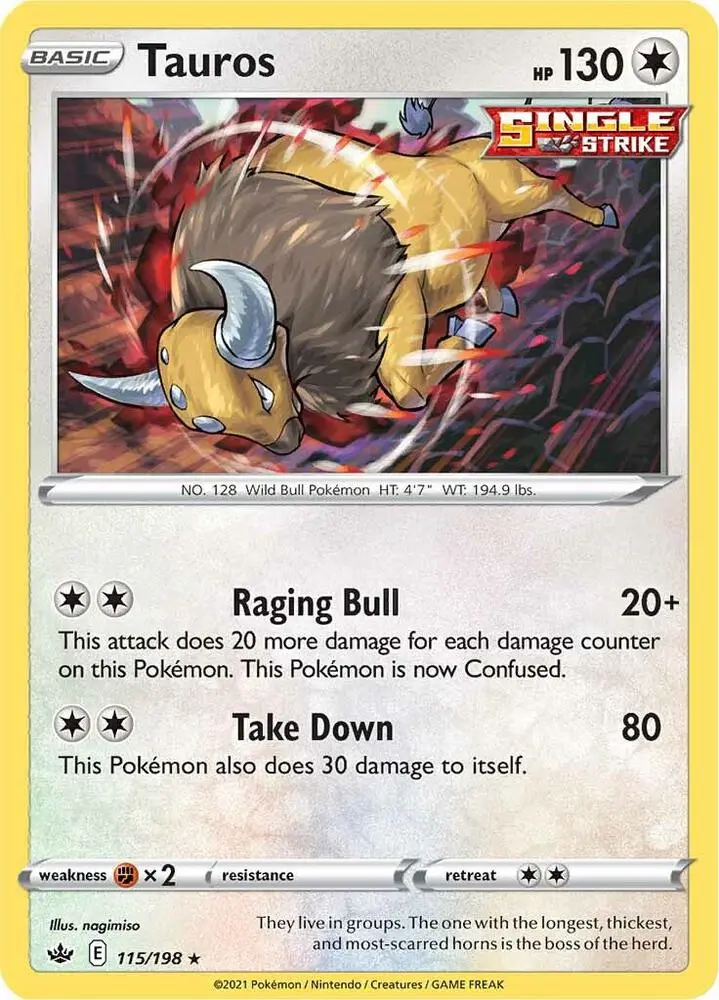 Tauros, Chilling Reign 115/198