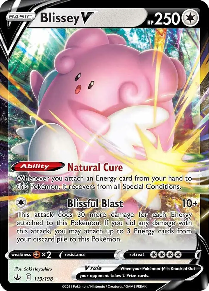 Blissey V, Chilling Reign 119/198