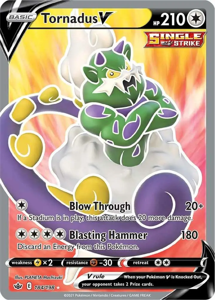 Tornadus V, Chilling Reign 184/198