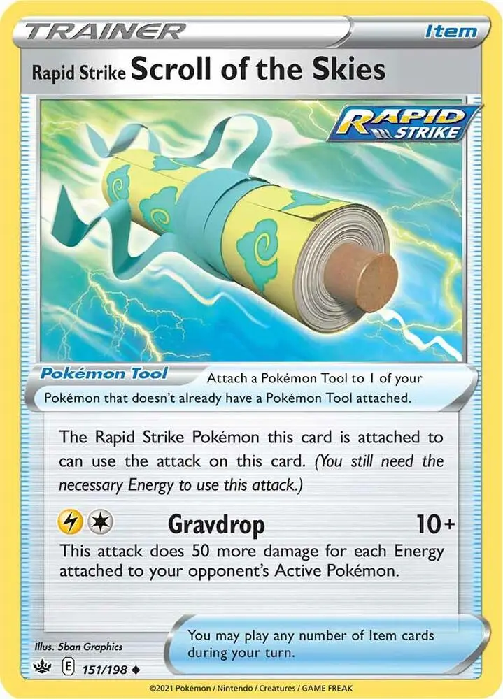 Rapid Strike Scroll of the Skies, Chilling Reign 151/198
