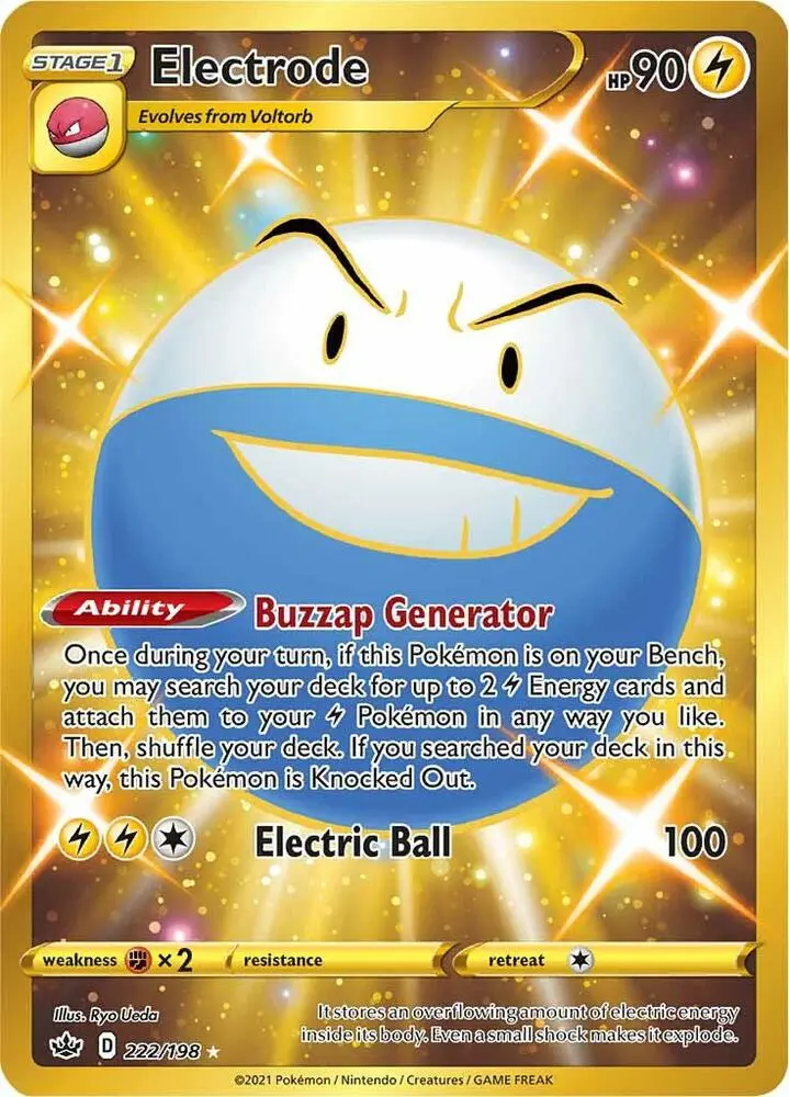 Electrode, Chilling Reign 222/198