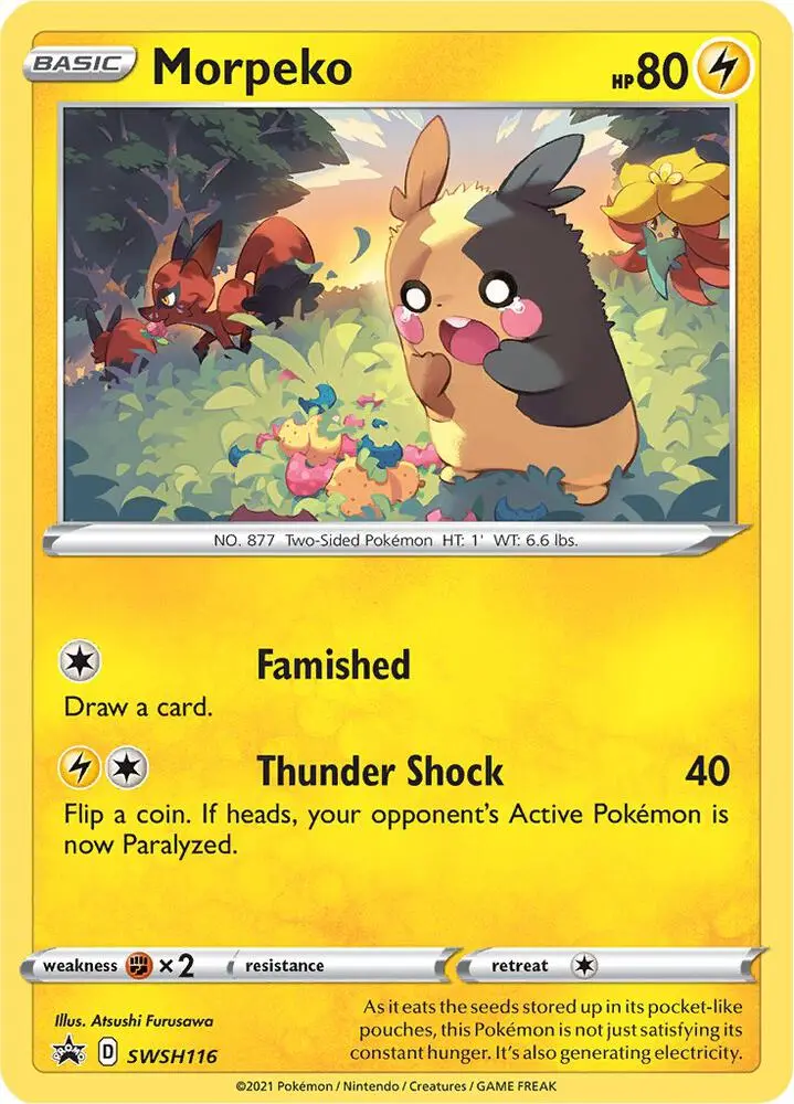 Morpeko, SWSH Black Star Promos SWSH116/307