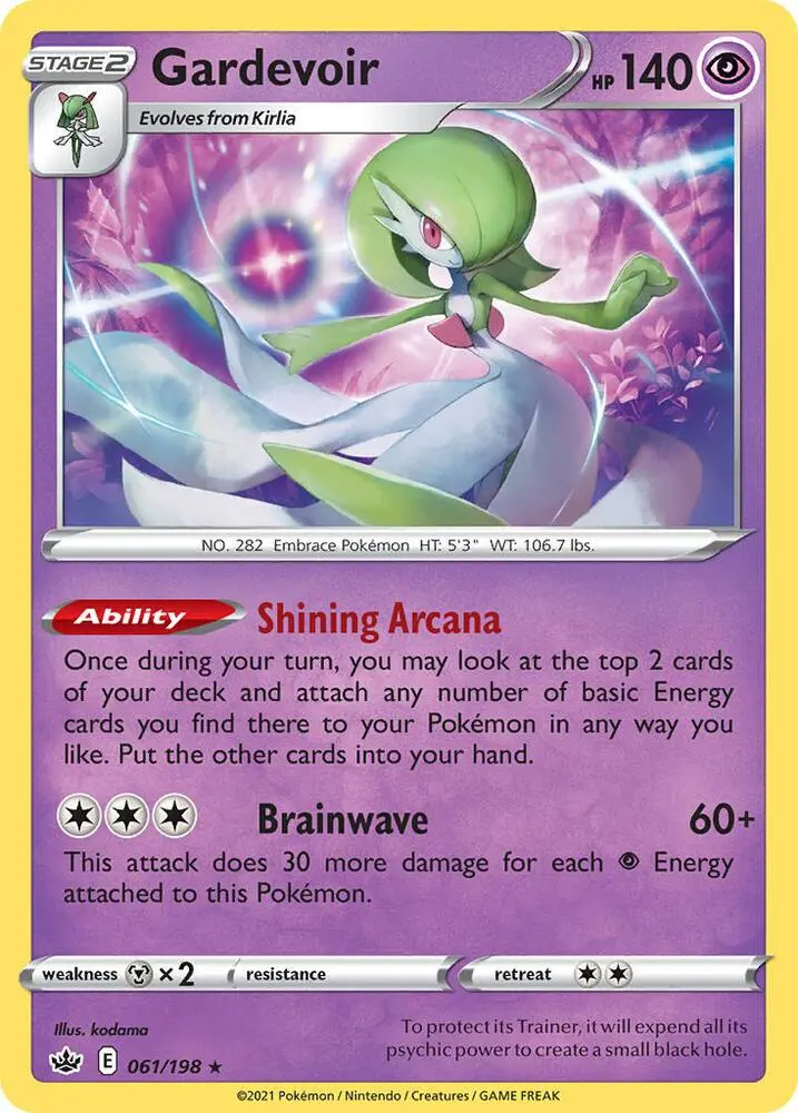 Gardevoir, Deck Exclusives 061/198