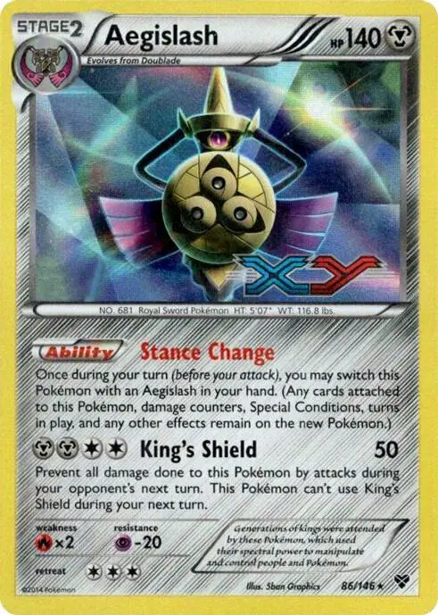 Aegislash, XY Black Star Promos 86/146
