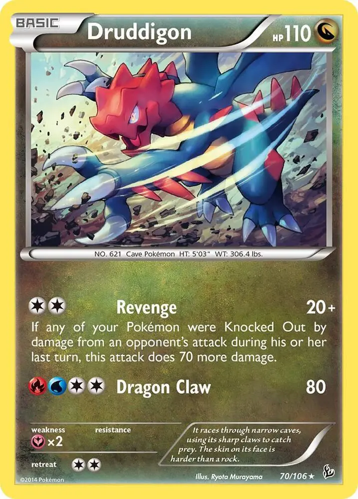 Druddigon, Deck Exclusives 094/135