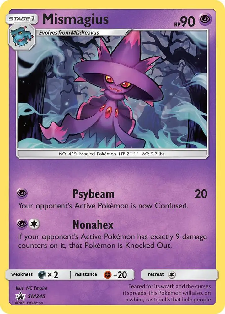 Mismagius, SM Black Star Promos SM245/248