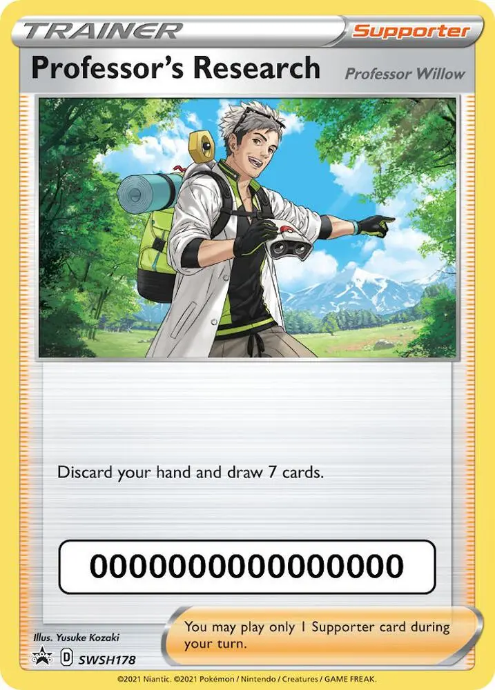 Professor's Research, SWSH Black Star Promos SWSH178/307