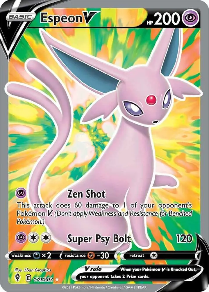 Espeon V, Evolving Skies 179/203