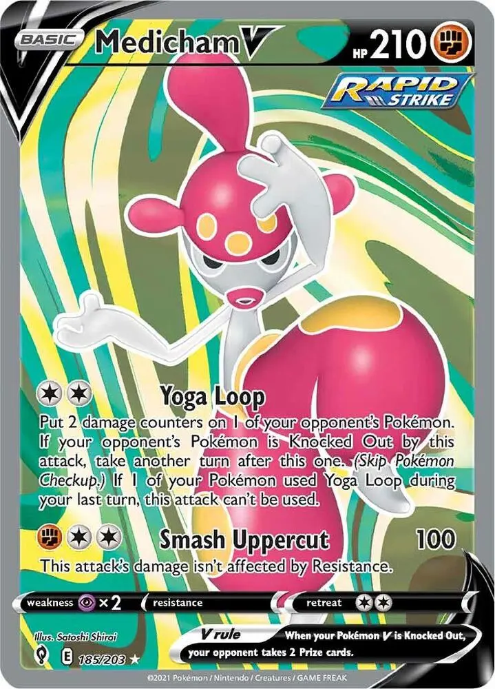 Medicham V, Evolving Skies 185/203