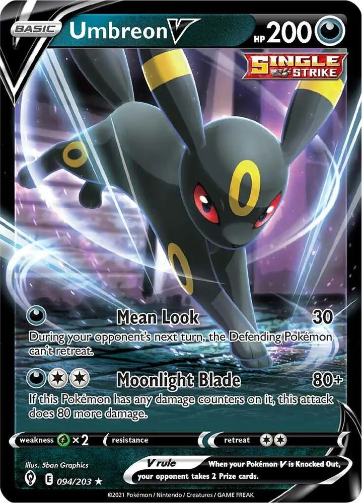 Umbreon V, Evolving Skies 94/203
