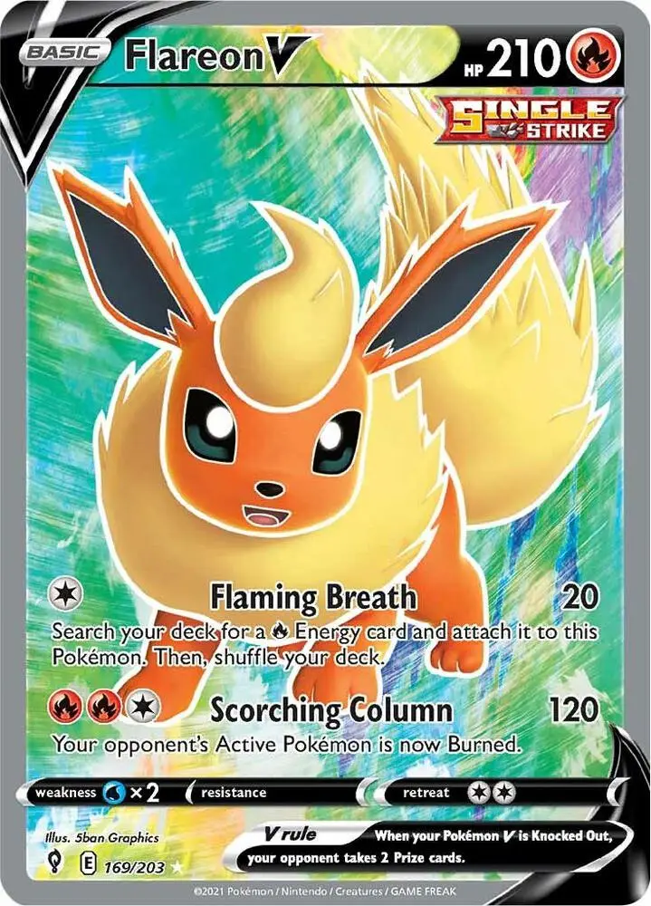 Flareon V, Evolving Skies 169/203