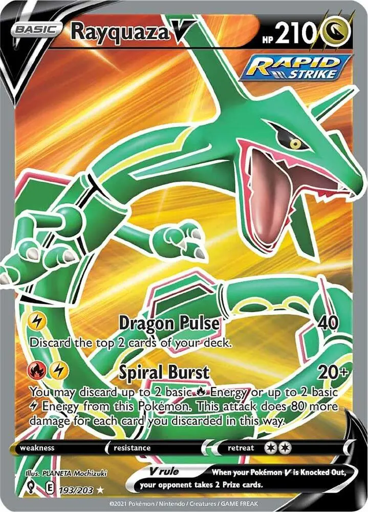 Rayquaza V, Evolving Skies 193/203