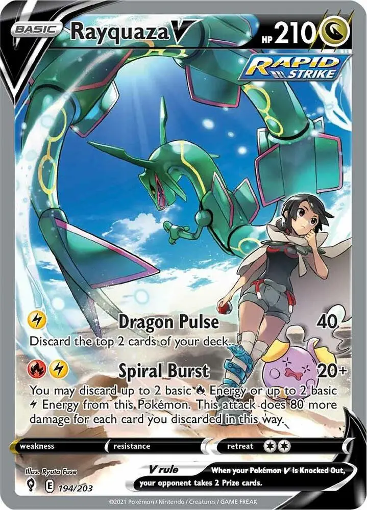 Rayquaza V, Evolving Skies 194/203