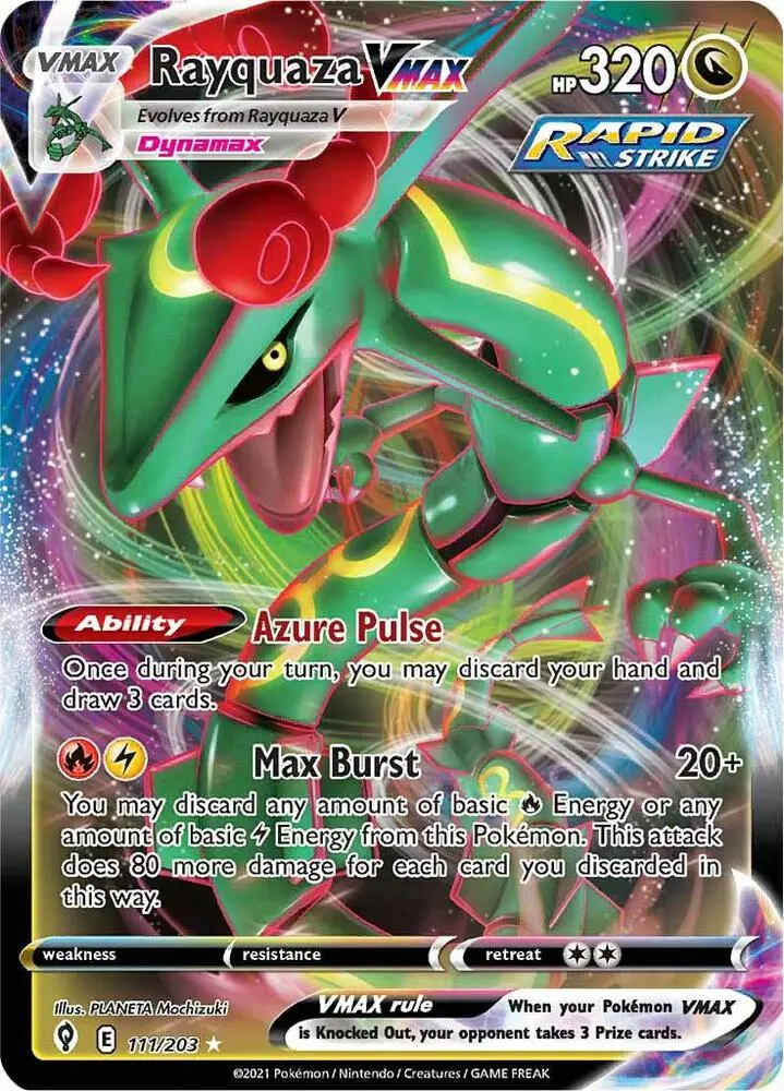 Rayquaza VMAX, Evolving Skies 111/203