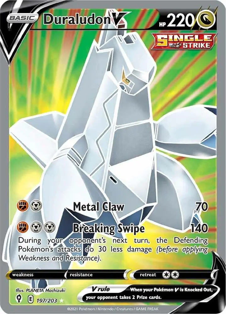 Duraludon V, Evolving Skies 197/203