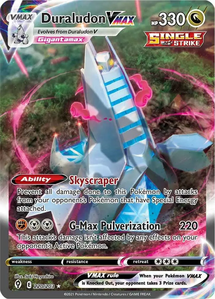 Duraludon VMAX, Evolving Skies 220/203