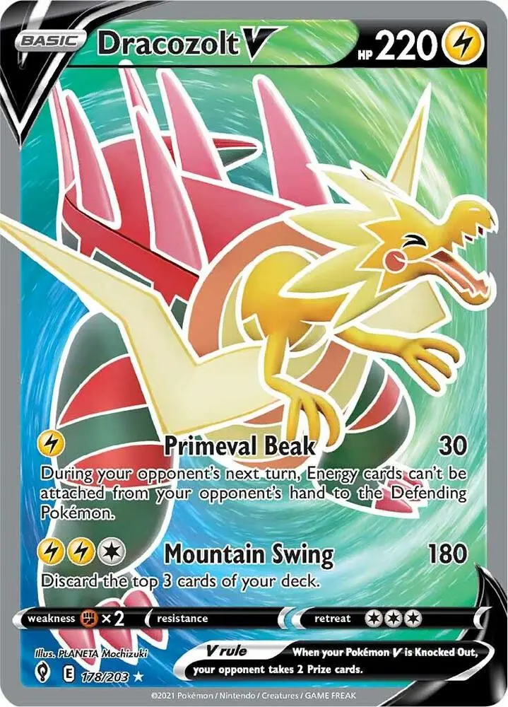 Dracozolt V, Evolving Skies 178/203