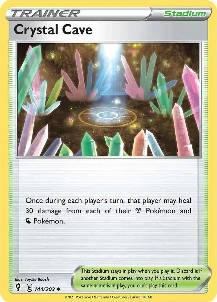 Crystal Cave, Evolving Skies 144/203