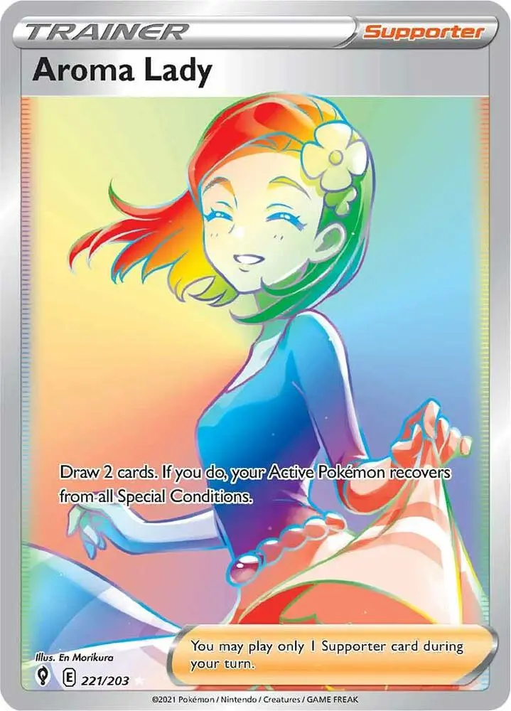 Aroma Lady, Evolving Skies 221/203