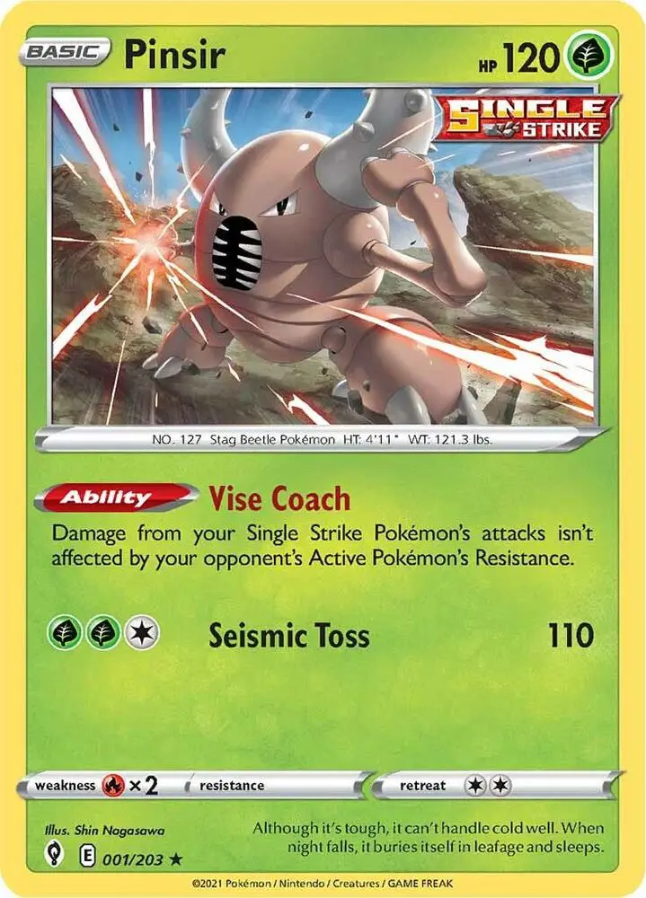 Pinsir, Evolving Skies 1/203