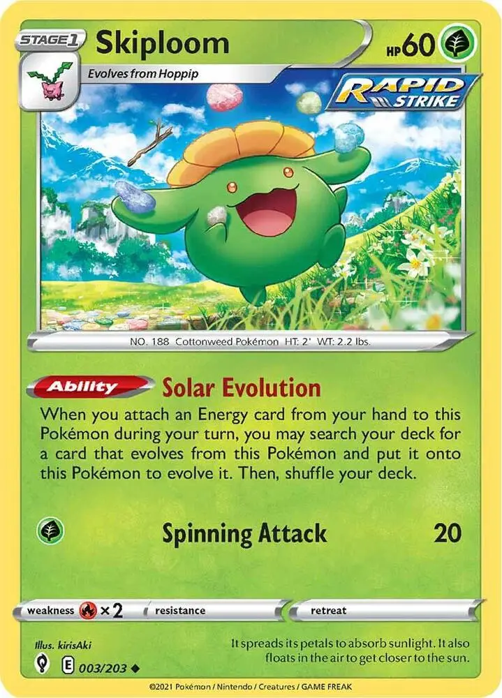 Skiploom, Evolving Skies 3/203
