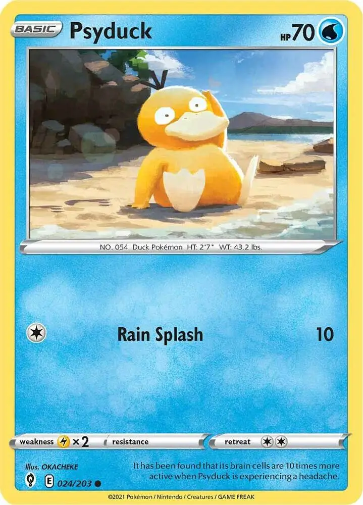 Psyduck, Evolving Skies 24/203