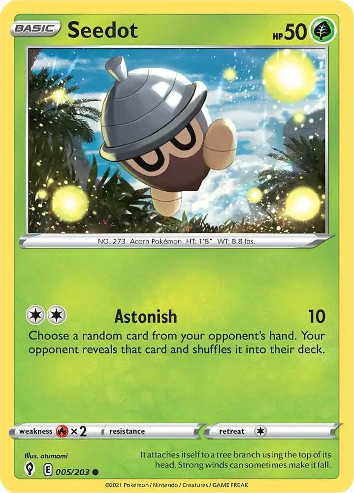Seedot, Evolving Skies 5/203