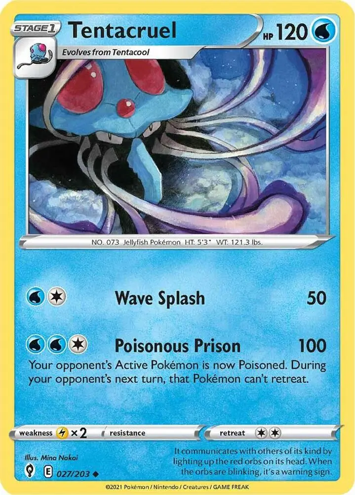 Tentacruel, Evolving Skies 27/203