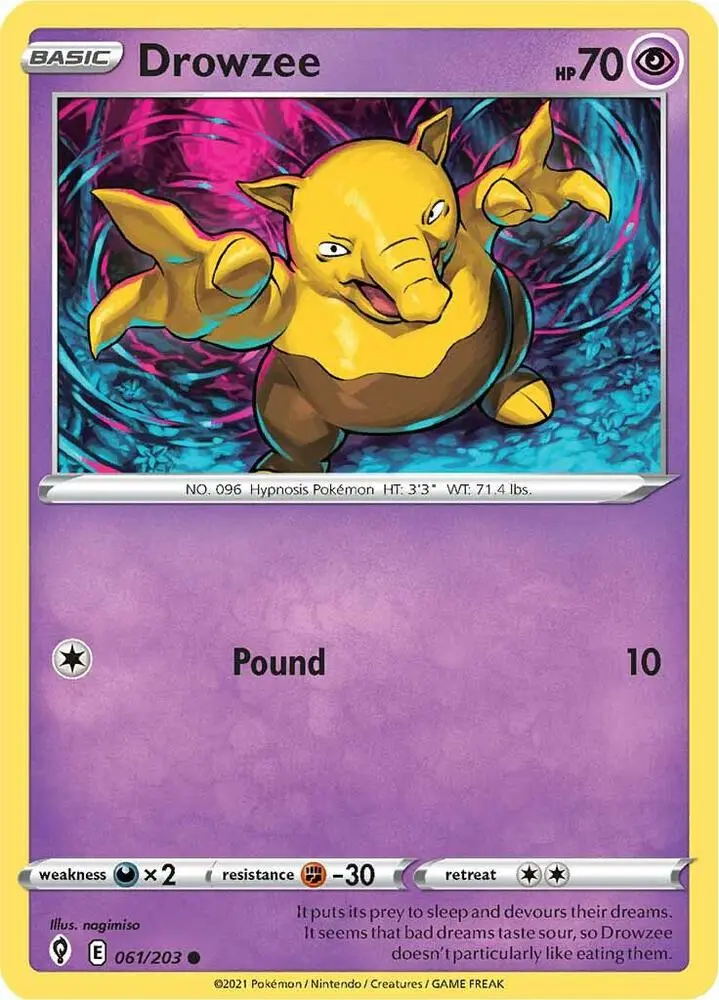Drowzee, Evolving Skies 61/203